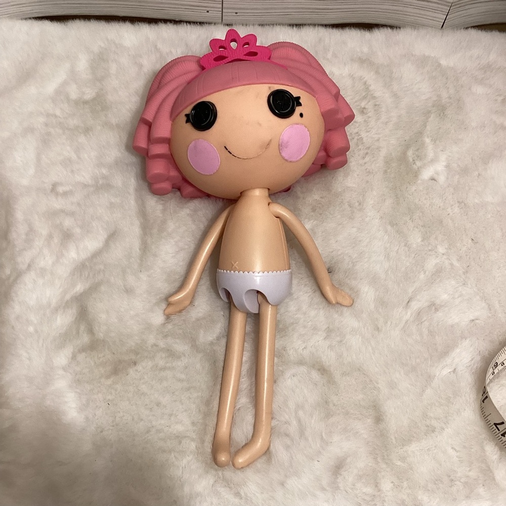 Lalaloopsy Pink and White Doll Jewels Sparkle Full Size